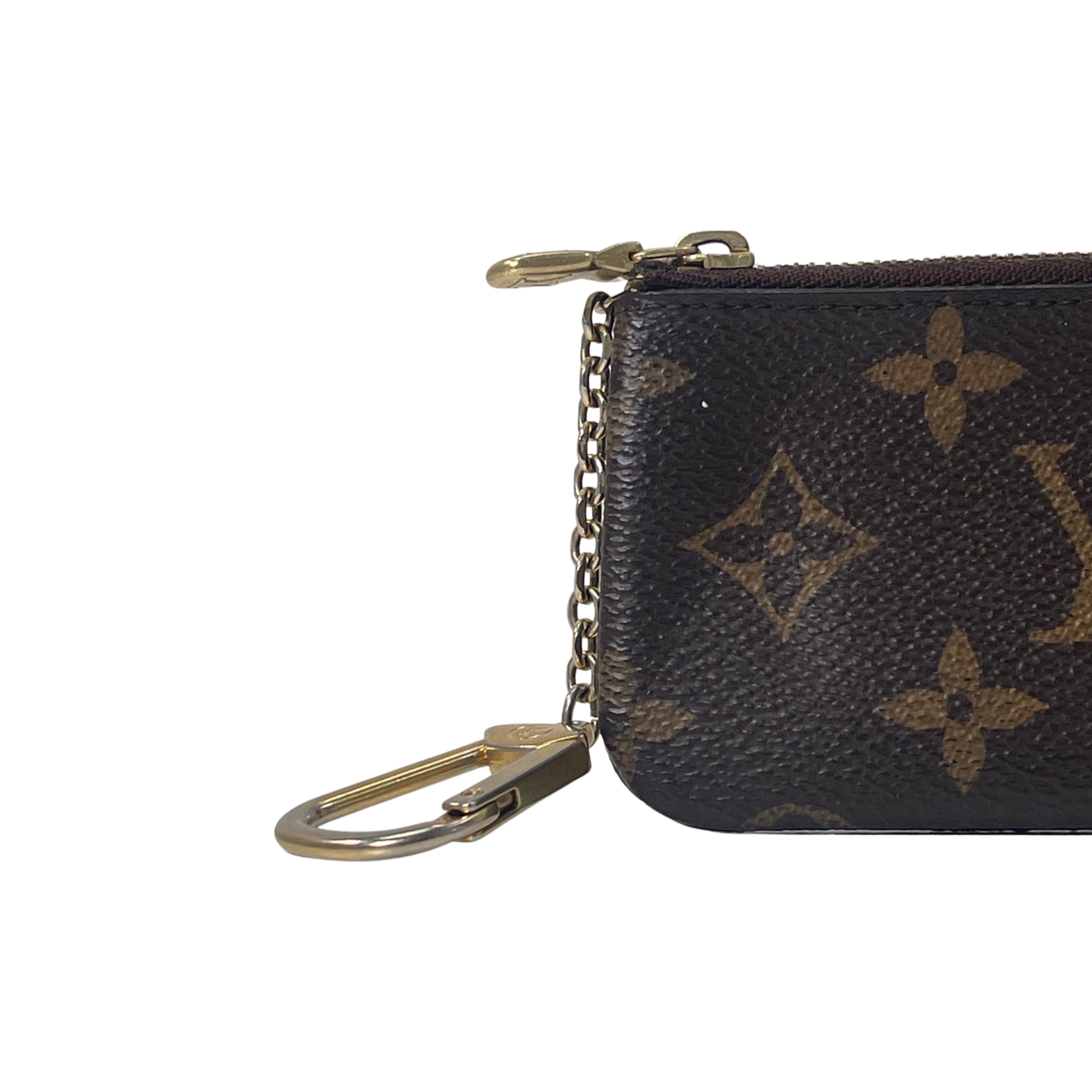 Lv keychain sale pouch