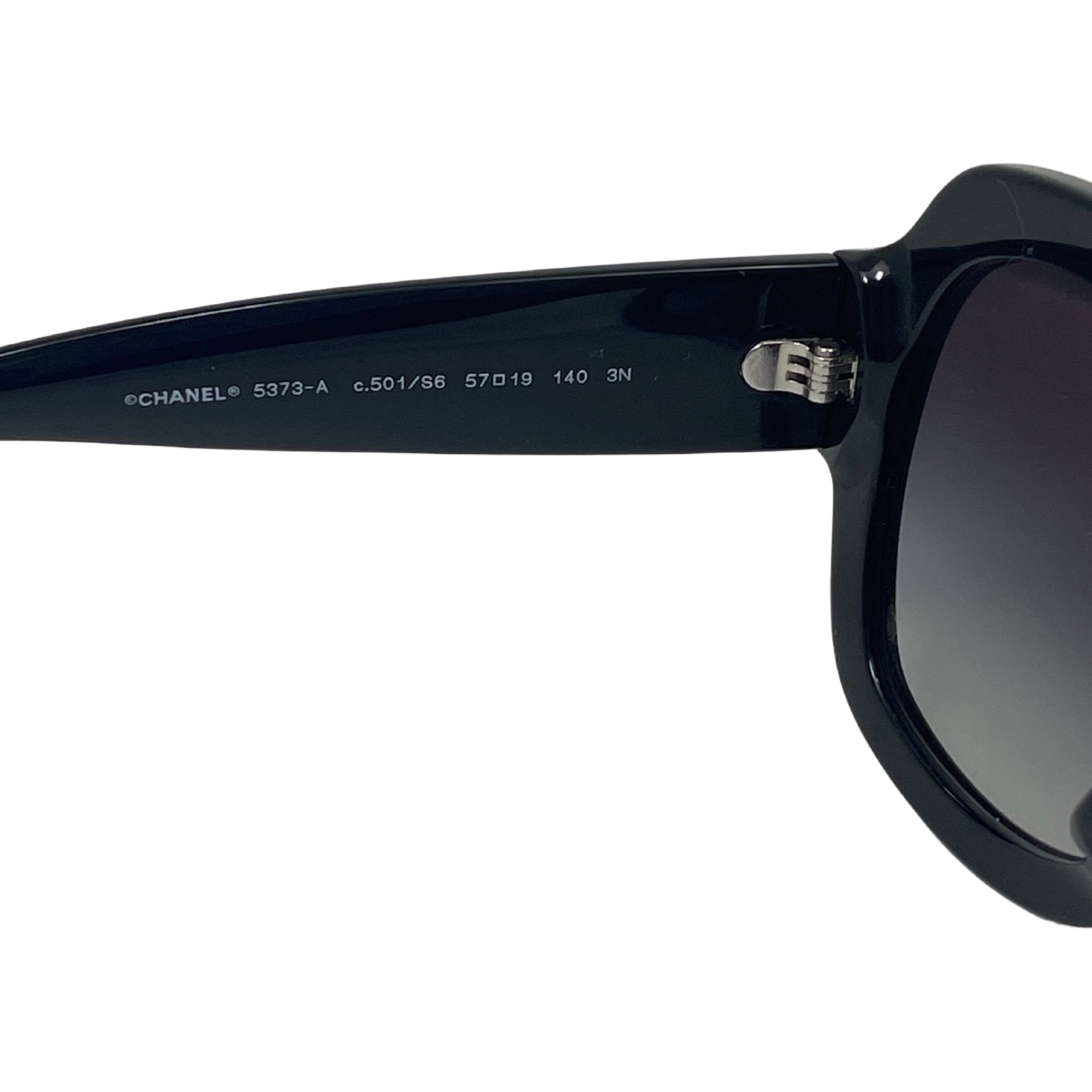 Chanel Interlocking CC Logo Oversize Sunglasses